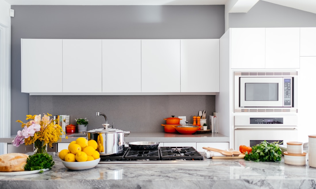 Electrodomésticos modernos para cocina